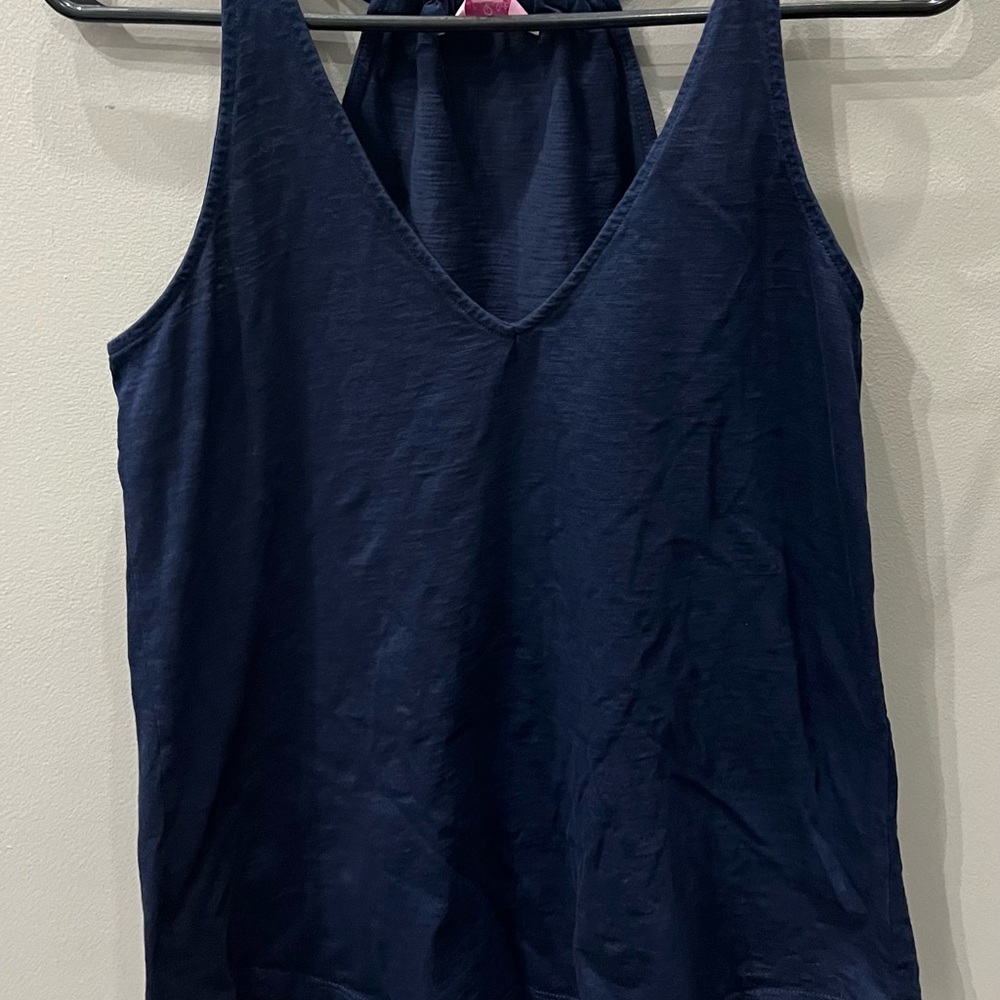Lilly Pulitzer Deep Blue Tank Top